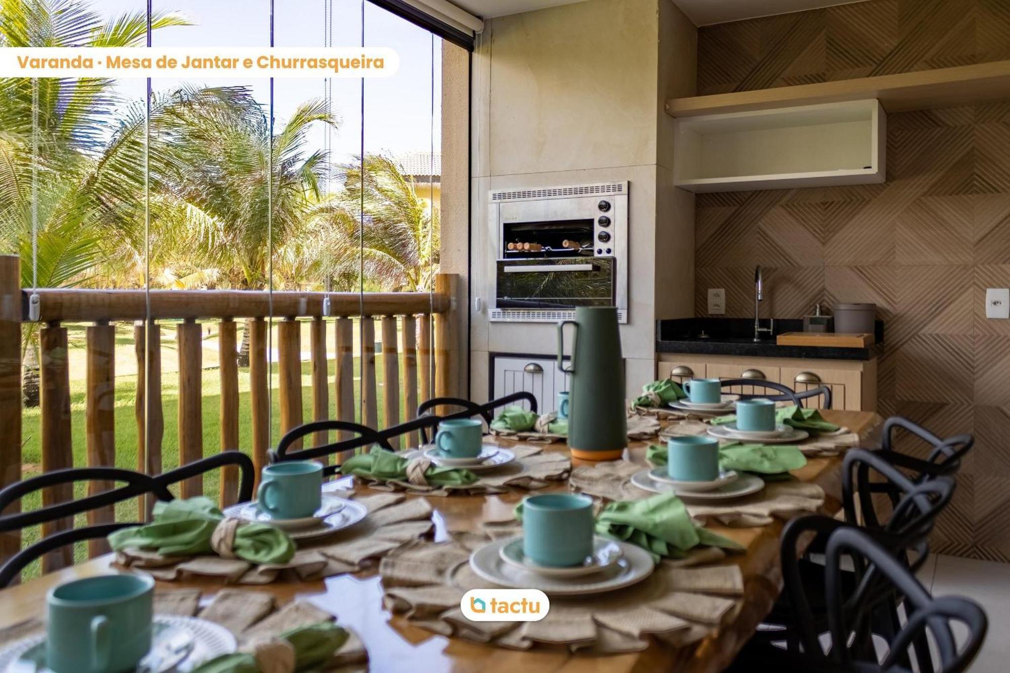 Terreo Enorme Luxuoso No Vg Sun Cumbuco Por Tactu Villa Exterior photo